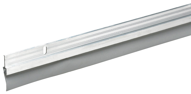 Frost King A54/36H Door Sweep, 36 in L, 1-1/4 in W, Aluminum Flange, V ...