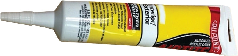 DuPont Airtite WS31134 Siliconized Acrylic Caulk, Clear, 162 mL – big ...